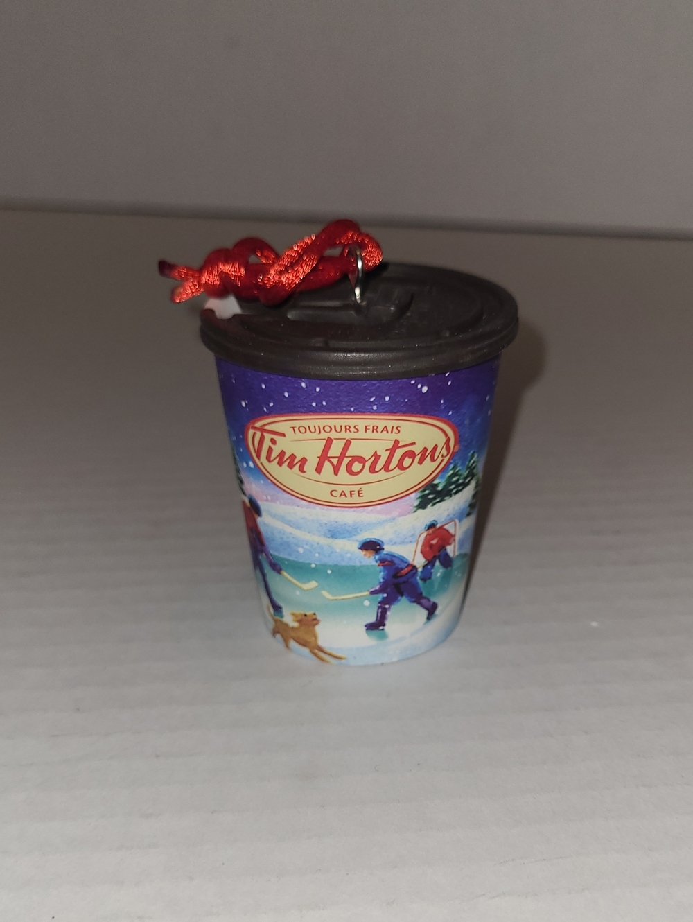 Tim Horton's Collectable Christmas Paper Cup 2013 Canada Ornament